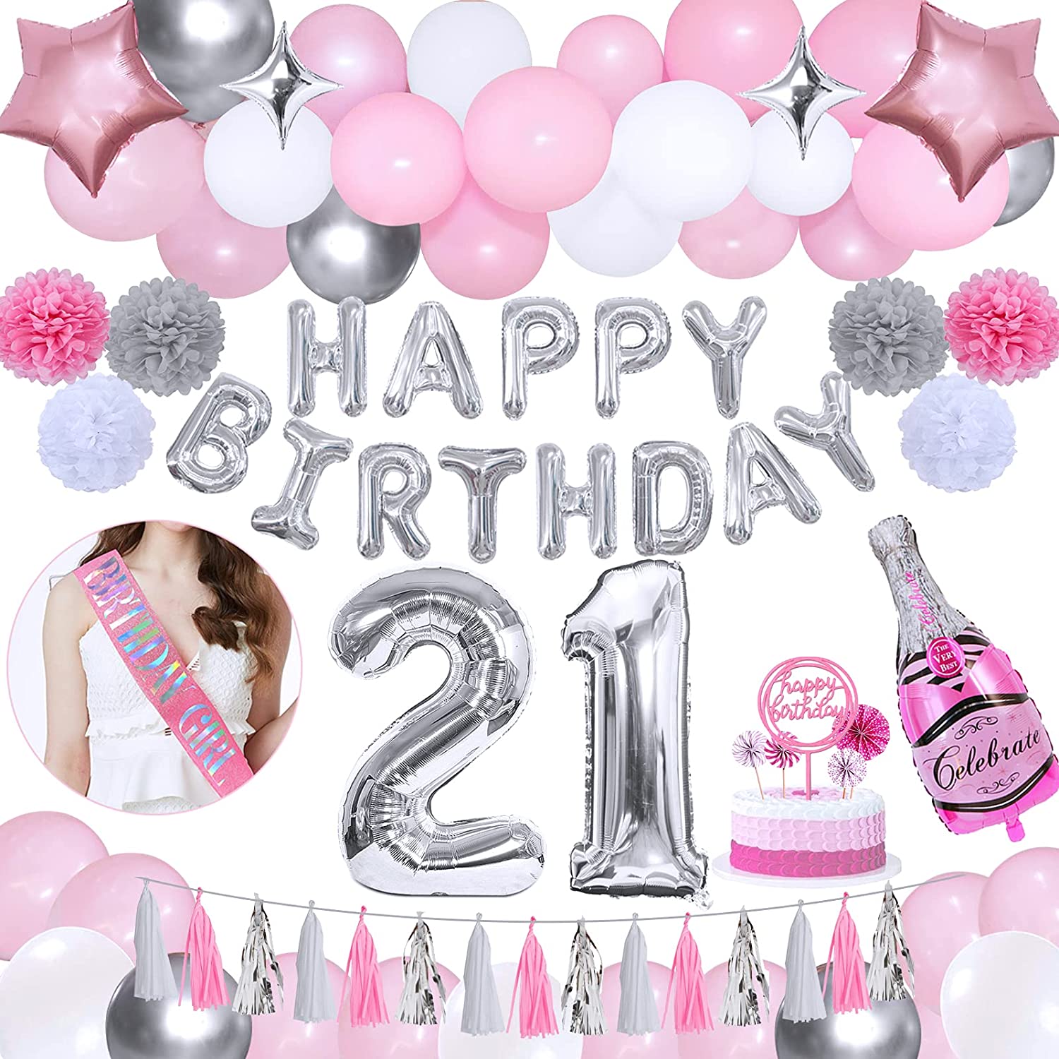

21 Birthday Party Decorations for Her Girls
