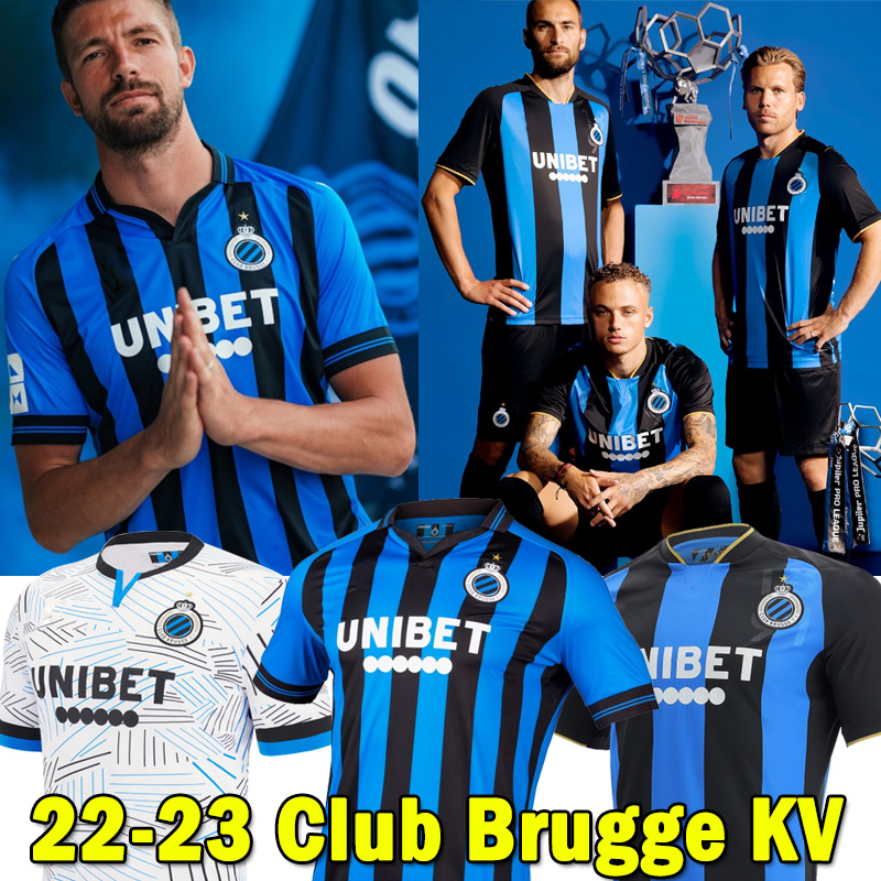 

22 23 Club Brugge Home soccer jerseys Special Edition 2021 2022 Wesley Maouassa KOSSOUNOU MATA DE KETELAERE LANG VANAKEN V.BADJI football shirts uniforms, 21-22 home