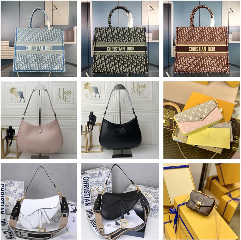 Marque de mode designer sac femme sac à main portefeuille usine en gros