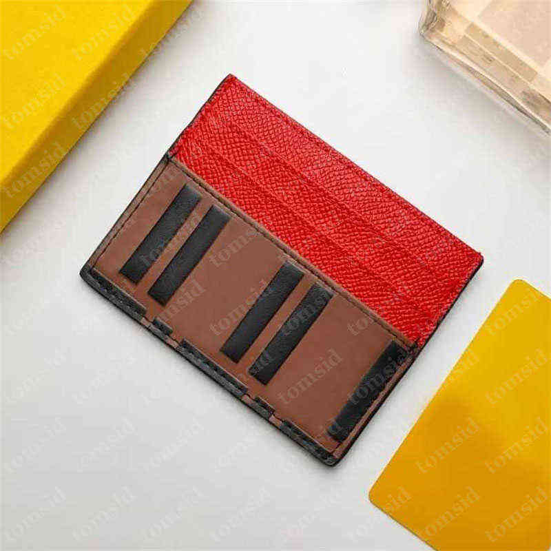 Bai Cheng Mode Femmes Designer Porte-cartes en cuir Femme Mini Portefeuille Sacs à main Marque Lettres Luxurys Designers Carte de crédit Portefeu