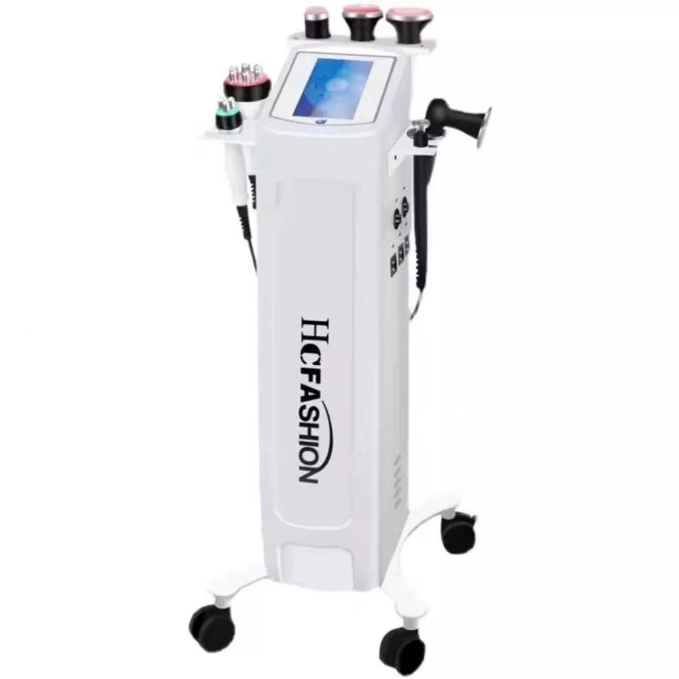 2022 plus récent 7 en 1 cavitation amincissant la peau RF raffermissant le corps de désintoxication graisse brûlant l'équipement à ultrasons