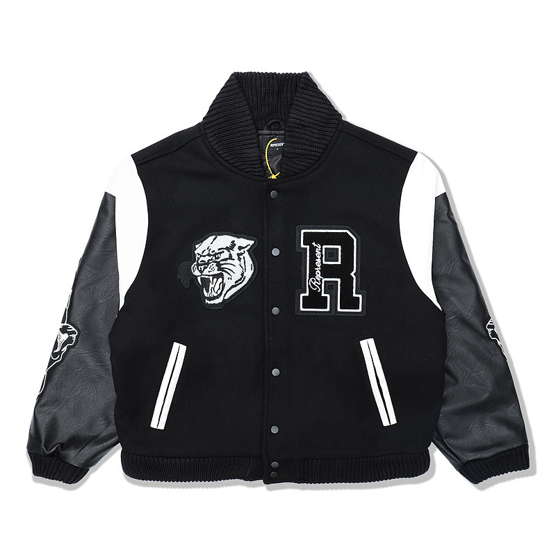 Veste d'automne et d'hiver pour hommes, manteaux épais Vintage de haute qualité, vêtements d'extérieur de Baseball pour hommes, 22fw
