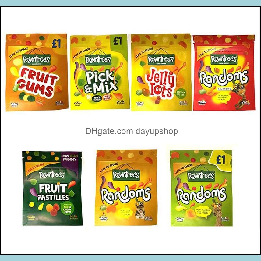 

Packing Bags Rowntrees Gummies Mylar Vegan 500Mg Stand Up Pouch Fruit Randoms Jelly Lots Candy Edible Packaging Bag Drop De Dayupshop Dh6Jy