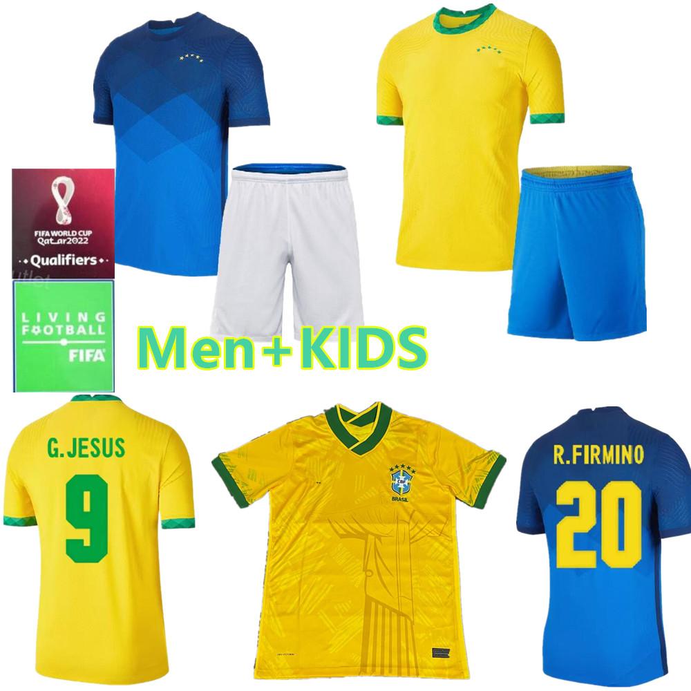 

Qatar World Cup 2022 Brazils Soccer Jersey 9 RICHARLISON 19 RAPHINHA 11 Philippe Coutinho 3 Thiago Silva 7 Lucas Paqueta 4 MARQUINHOS 2 DANI, Gold