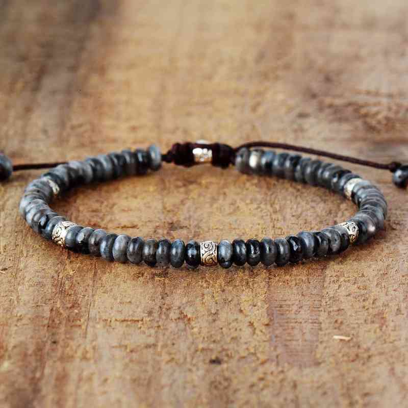 Bracelet Bracelet Designer Bracelets Pour Hommes Pierre Naturelle Tibétain Amitié Amoureux Couples Yoga Méditation Reiki Bracelet Hommes Bijoux C