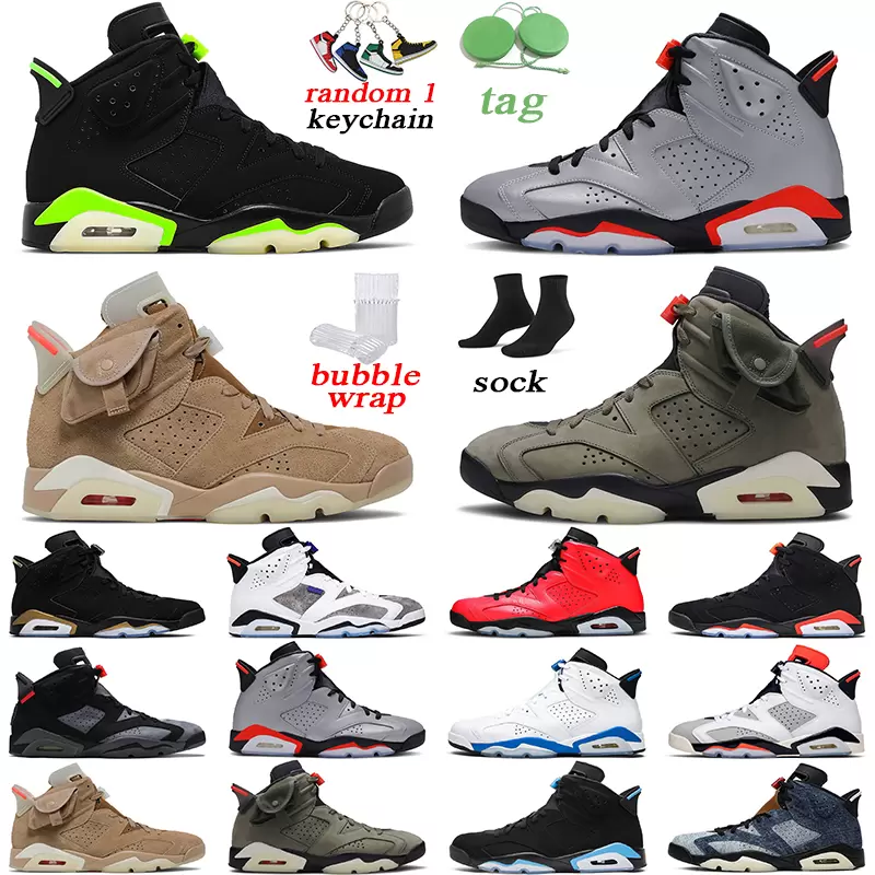 

University Blue 6 High Basketball Shoes Bordeaux 6s Mint Foam Electric Green Midnight Navy DMP UNC Carmine Cactus Tinker Men Trainers Alternate Hare Sport Sneakers, 24