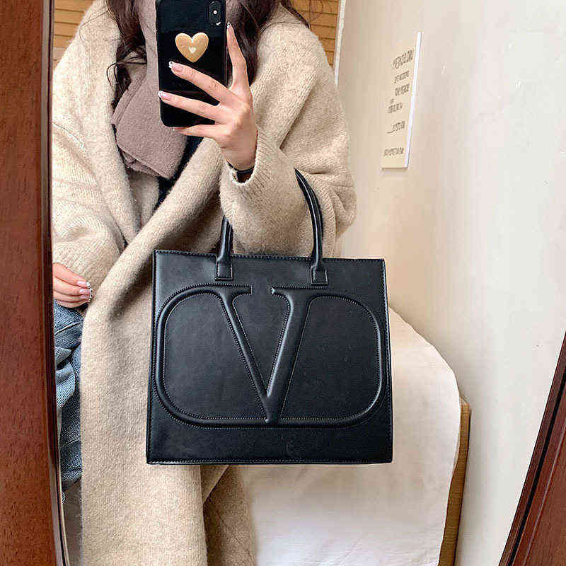 

Purses New handbag large tote bag capacity fashionable versatile Handbags, White