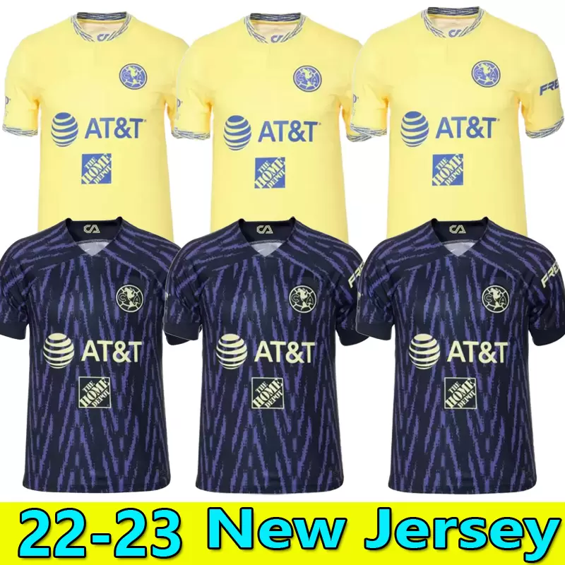 

S- Liga Mx 22 23 Club America Soccer Jerseys Breathable GREEN Third HENRY GIOVANI CACERES B.VALDEZ 2022 2023 HOME AWAY Maillot MEN KIDS KIT Football Training Shirts, 22/23 away