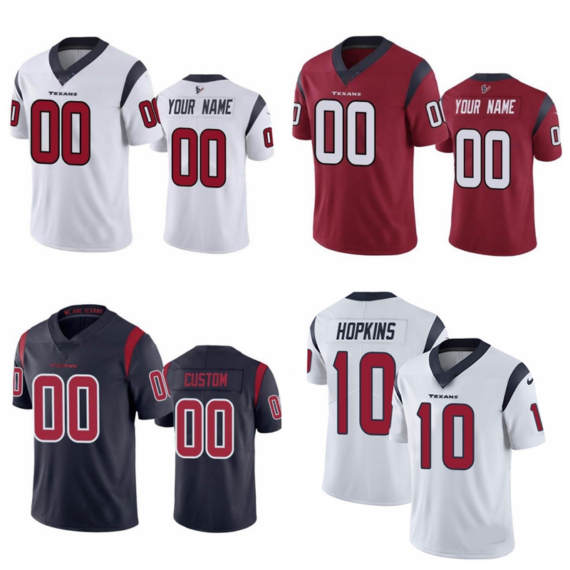 

Football Jerseys Custom 24 Derek Stingley Jr 10 Davis Mills Brandin Cooks Kenyon Green Marlon Mack Davion Houston''Texans''Jersey, Nik
