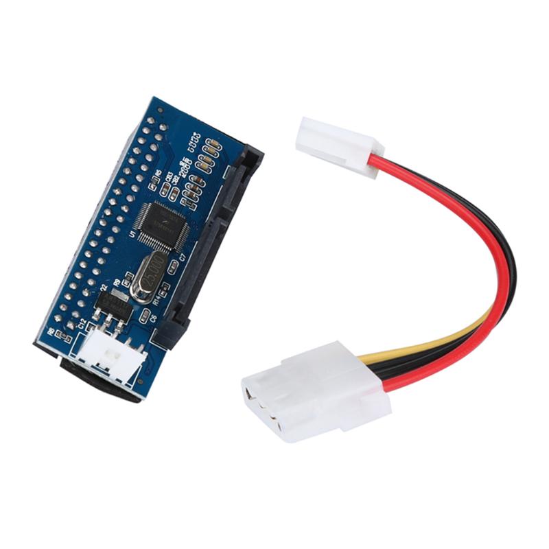 

Computer Cables & Connectors 3.5in HDD PATA IDE To SATA Adapter Card Serial Parallel Converter With Cable Desktop Connector AccessoryCompute
