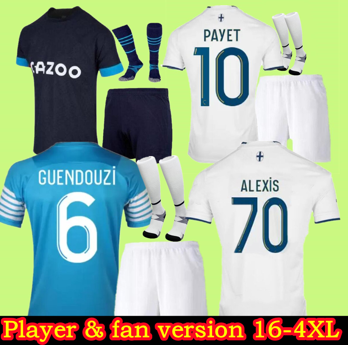 

22 23 MILIK soccer jerseys 2022 2023 MarseilleS maillot foot CUISANCE BAKAMBU under GERSON PAYET football shirts men kids kit GUENDOUZI DIENG fans player version66, 2122