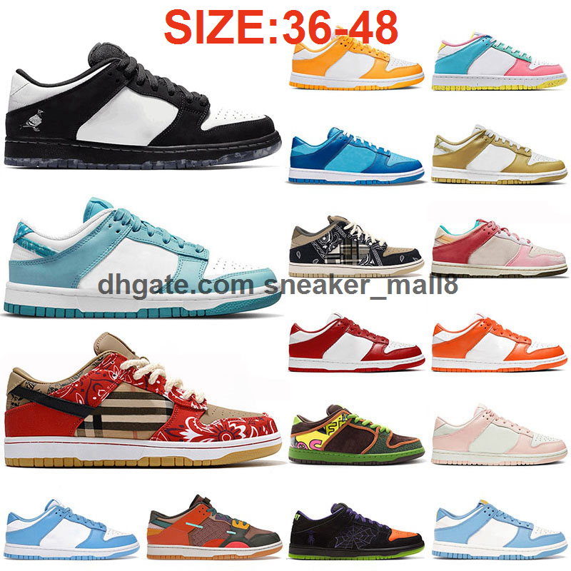 

High Quality SB Low Running Shoes Mens Womens Trainers Orange Pearl Court Purple Green Glow Kentucky Syracuse Outdoor Sports Sneakers Size 36-46, 15