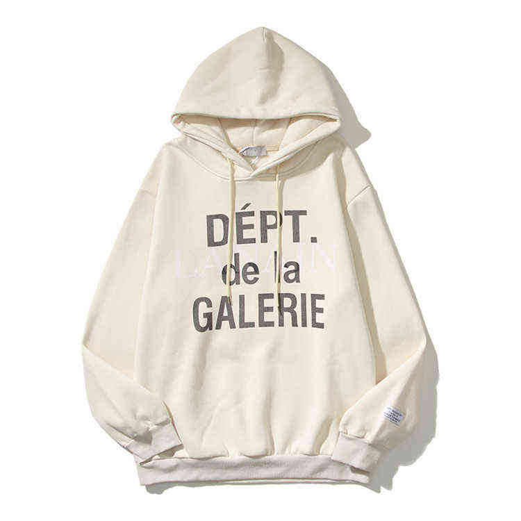 

Designer T-shirt Classical Brand Galley Shirt Dept Gary American High Street Hip Hop Men and Women's Loose Casual Pullover Hooded Hoodie