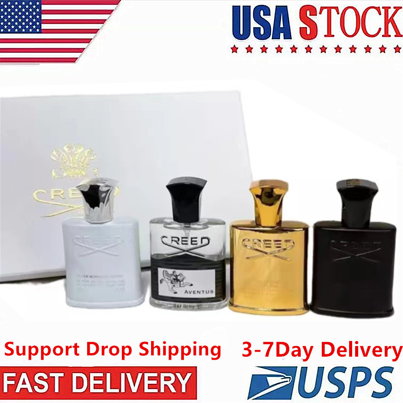 

Creed Aventus perfume 4 pieces set Imperial Millesime Viking 100ml women Men Parfum high version Fragrance good smell with long capacity top quality