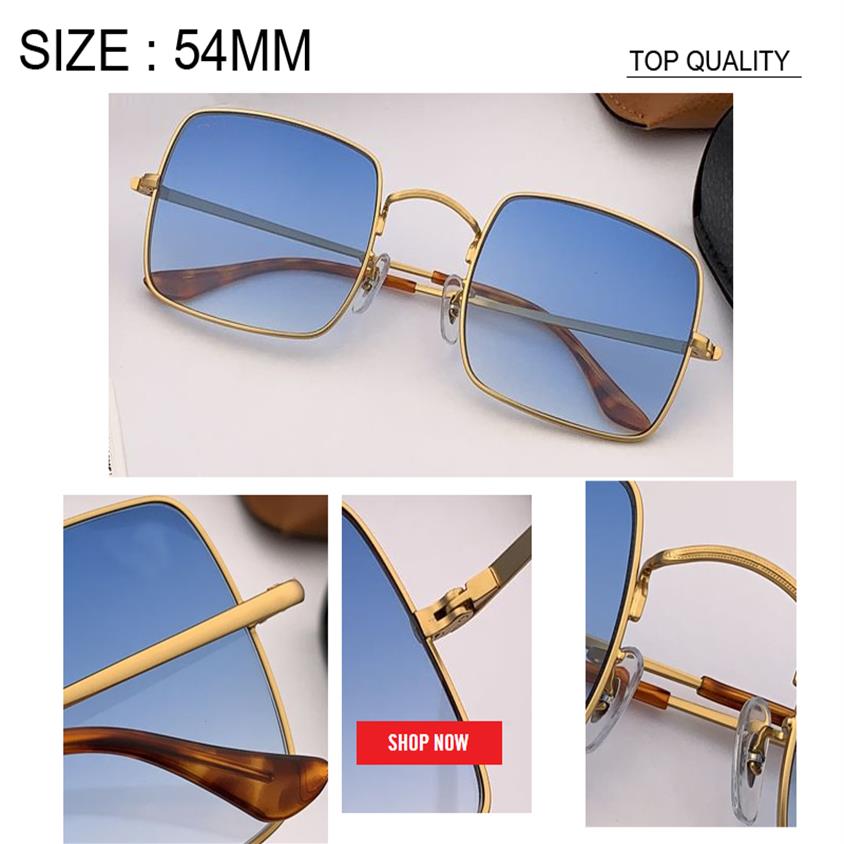 new arrival Gradient pink square Shades UV400 1971 Sunglasses Brand Designer Vintage Women man Fashion Sun Glasses Oculos De So ga281e