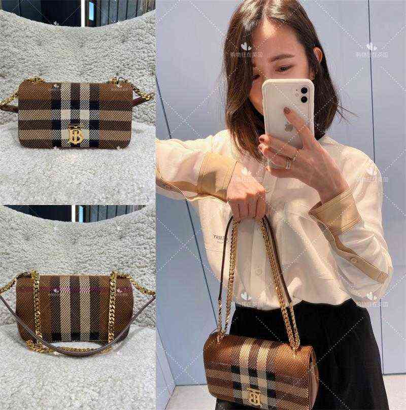 

Top burberys bags 10% discount UK agent purchase 22 new womens gold buckle checkered messenger bag 80508761, 1% service charge for credit card