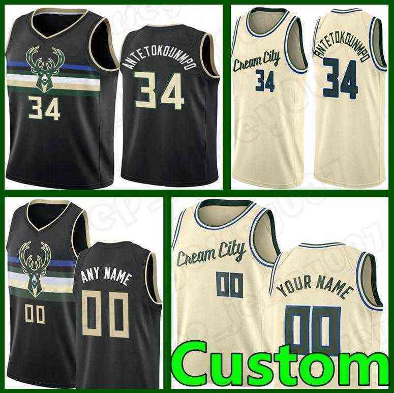 

Custom Giannis 34 Antetokounmpo Basketball Khris 22 Middleton Jrue 21 Holiday Jerseys Donte 0 DiVincenzo Jerseys Brook 11 Lopez Basketball, Color5