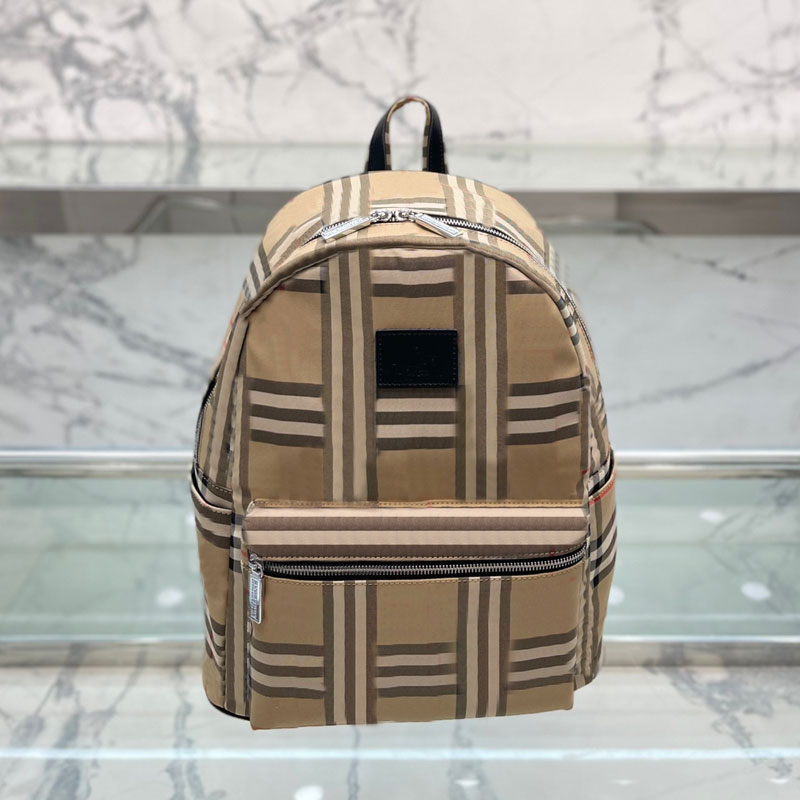 handbag designer bagMen Classic Plaid Travel Bag Man Backpack Women Crossbody Backpacks Tartan Handbag Medium Waterproof Lightweight High Quality