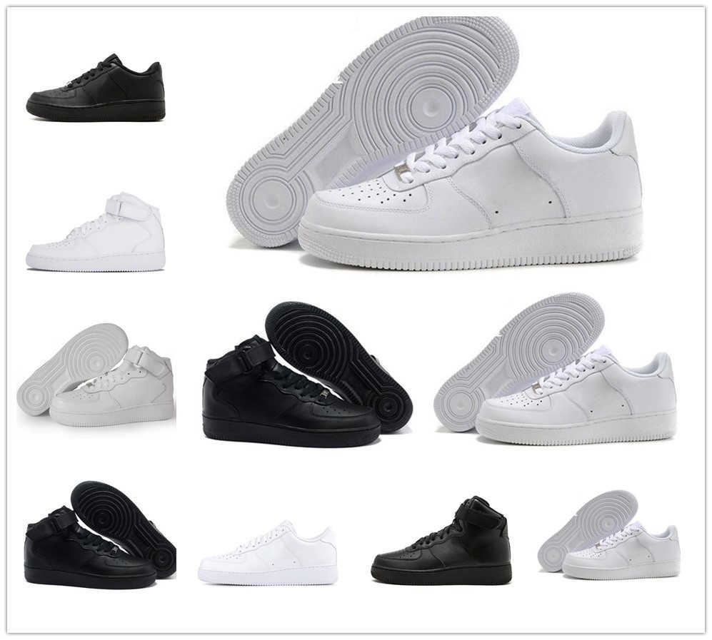 

designer af1 low Air''forces 1 white shoes black man woman sneaker AF1 air forcs 1 airforce one low tennis shoe trainers Size 36-45, White low