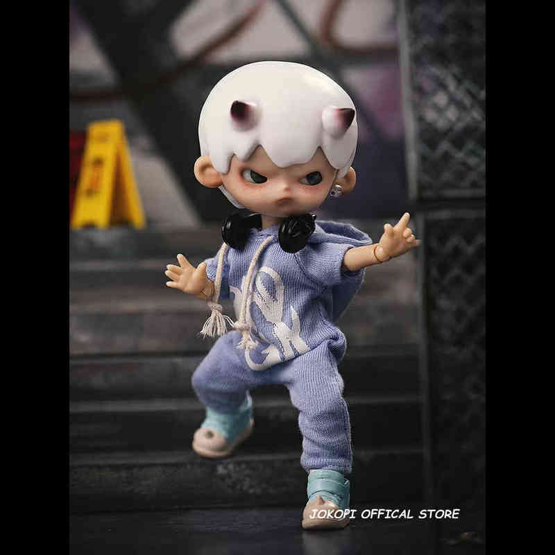 

Penny Box Obtisu11 Doll Blind Box Toys Adou Street Series OB11 1/12Bjd Dolls Action Figures Mystery Box Model For Surprise Gift T220819, Dancer adou