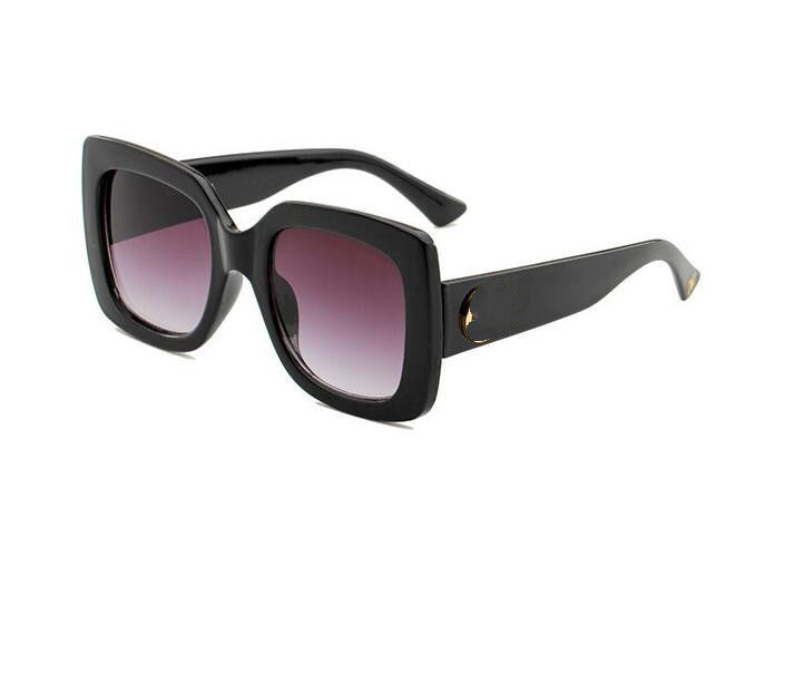 

Brand Designer Sunglasses Glasses Outdoor shade Classic Ladies luxury Large frame tricolor glasses