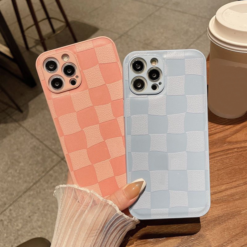 

High-end Checkered Phonecase For Iphone X Xs Xr Xsmax Fashion Luxury Designer Phone Case For11 11promax 12pro 12promax 13 13pro 13promax 7/8, L1
