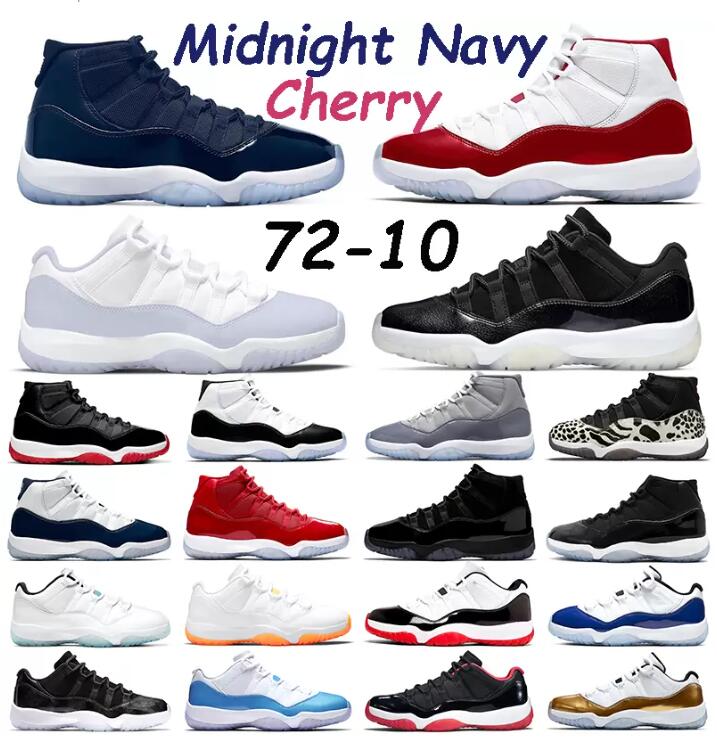 27color ASH Top qualité Sandales Jumpman 11 hommes femmes chaussures de basket-ball 11s 25e teinte de platine de Pâques élevé concord minuit mari