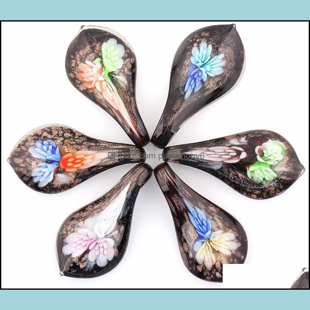 Colliers de pendentif en gros de 6 pc