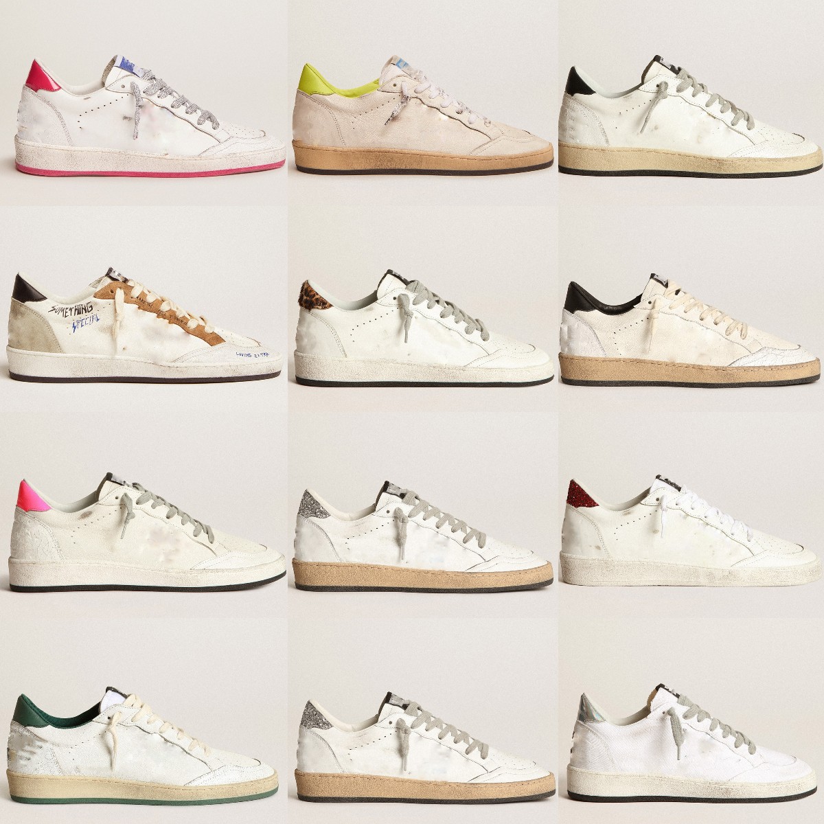 

New style##Golden##Goose##Ball Star Sneaker Golden Sneakers Italy shoes Designer Women Classic White Do-Old Dirty Casual Tennis shoes, Star6 silver shiny star