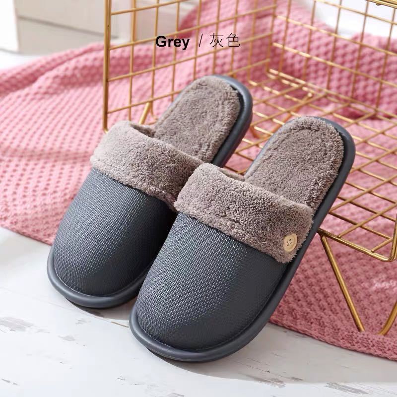 Winter Cotton Slipper Male High Quality Home Warm Waterproof Quiet Comfortable Soft Sole A Variety Of Colors Special Offer