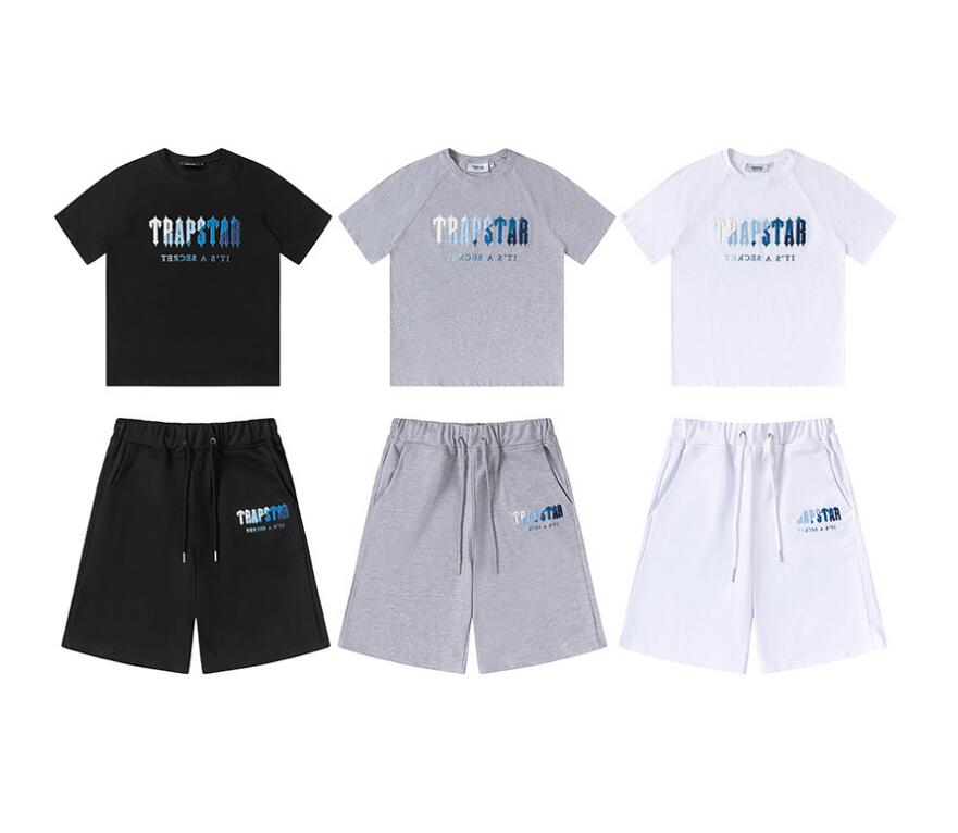 T-shirt d'été Trapstar pour hommes Femmes Tee T-shirt à manches courtes Designer T-shirts short