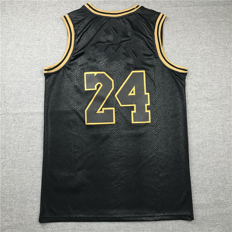 

Men's Loose T-Shirt Jersey Snake Print Los Angeles Clothes No. 23 No. 24 7 Basketball Jersey, Purple