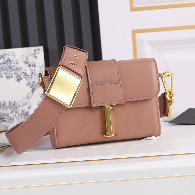 

Women Obliques Jacquards Canvas Box Bag 30 Montaignes CrossBody Bags Genuine Leather Shoulder Tote Pockets 1009 Size 17cm With Box, Color 1