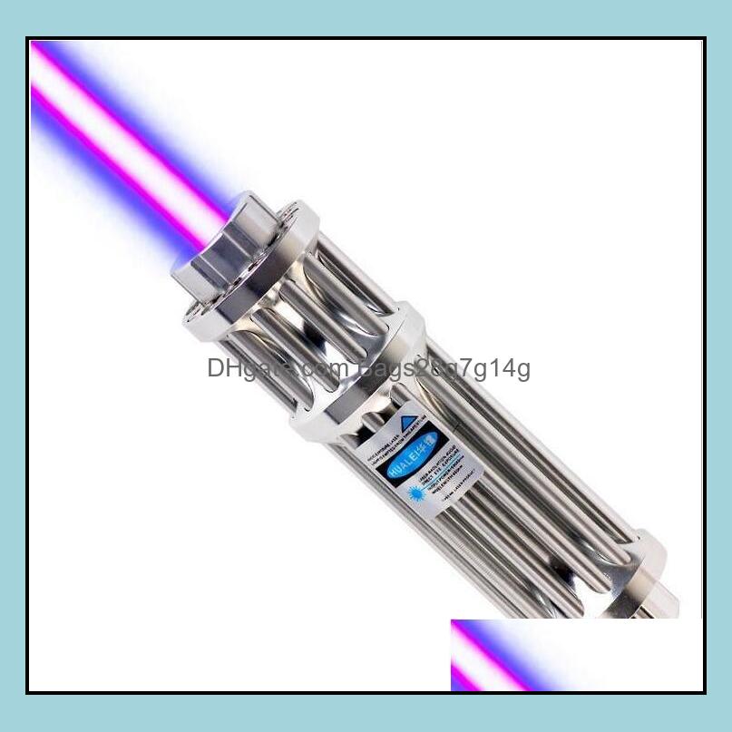

Laser Pointers Super Powerf Military 500000M 450Nm Mw Blue Pointer Sight Led Light Flashlight Lazer Torch Hunting Drop D Bags28G7G14G Dhmyi