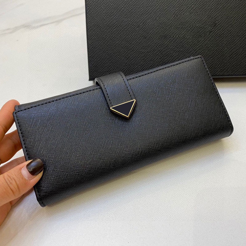 

Fashion Wallets For Men Women Designer Wallet Classic Full Print Card Holders Stylish Zipper Purses Luxury Bags Woman Handbag Purse, Black