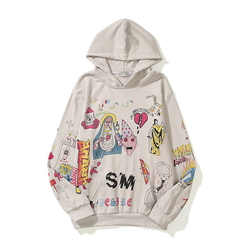 

Designer Womens Mens Hoodies Sweatshirt Long Sleeve Sweater Cotton Pullover Hooded Jumper Jacket Coat 5Colors Size S- Womens Clothing Sweatshirts Sweat Shirt, Style no.19