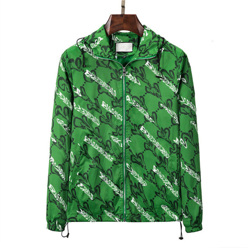

2022 Fashion High quality Mens Designer Jacket Striped Slim Print Pocket Wind Casual Baseball Jackets Zipper Hoodies Coats Plus Size