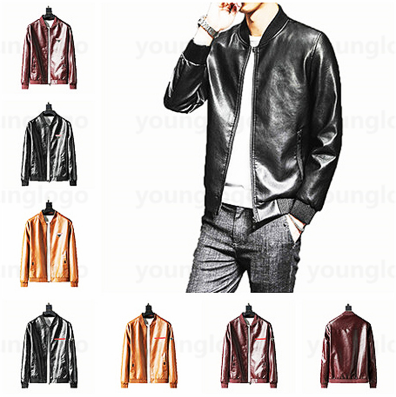 

Leather Men's Jackets High Quality Designer Hipster Warm Coats Outdoor Windproof Sports Luxury Jackets Plus Size