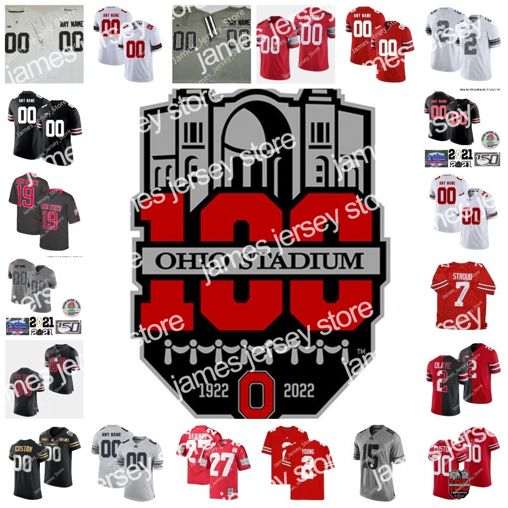 

2022 2022 NCAA Ohio State Buckeyes Custom Stitched College Football Jersey 5 Raekwon McMillan 12 Cardale Jones 12 Denzel Ward 6 Sam Hubbard 33, 15
