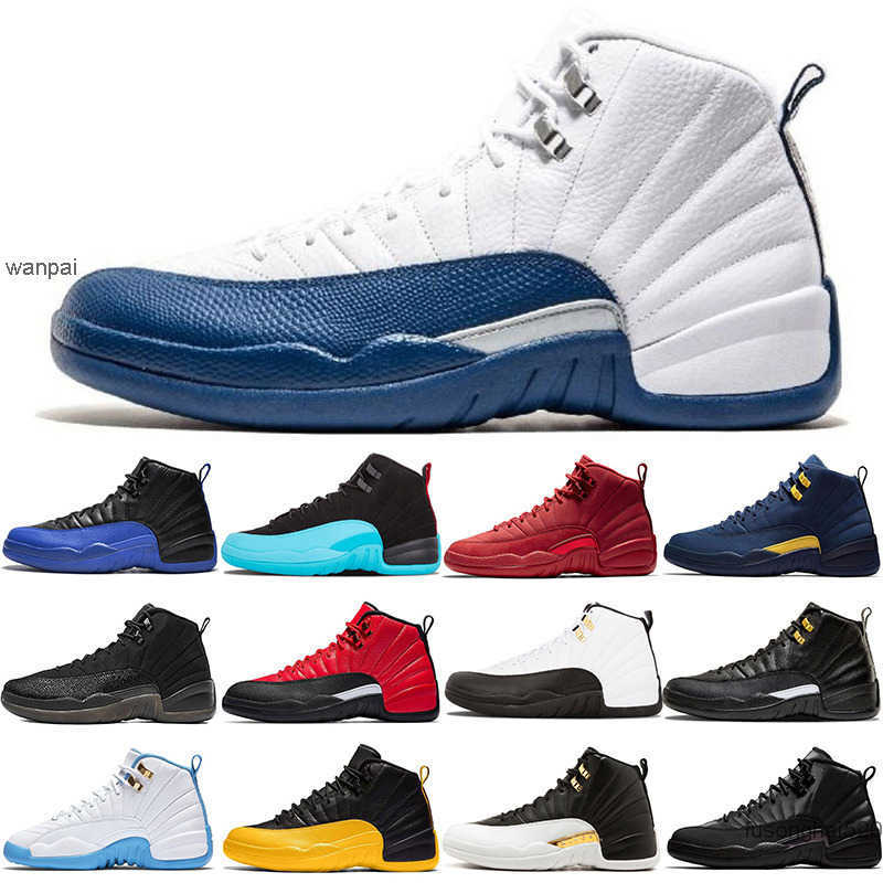 

2022 new hot jumpman basketball shoes 12 men 12s black purple CNY Dark concord FIBA Flu Game french blue gym red Michigan taxi University J OG designer shoes, Winterized