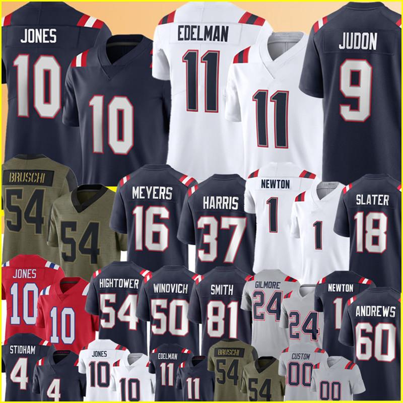 

10 Mac Jones 2022 Jersey 9 Matthew Judon 11 Julian Edelman Slater Devin McCourty Chase Winovich Football Jerseys Randy Moss Kendrick Bourne Sony Michel Tedy Bruschi, Men {s-xxxl}