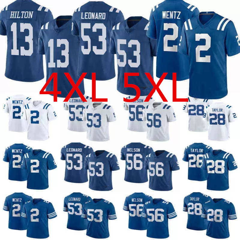 

28 Jonathan Taylor 53 Darius Leonard Custom Football Jersey 56 Quenton Nelson Matt Ryan Alec Pierce Michael Pittman Jr Yannick Ngakoue Kenny Moore II Stephon 4XL 5XL, Orange