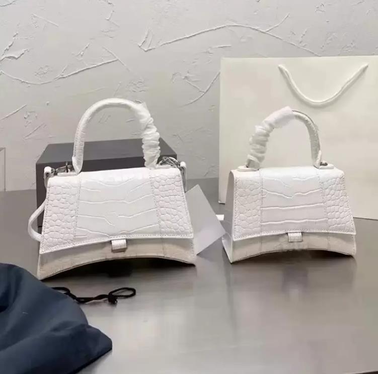 

Crocodile Pattern Female Fashion Trendy Luxurys Designers Bags Genuine Leather Handbag Shoulder Shape Buckle Purse Tote, Pink