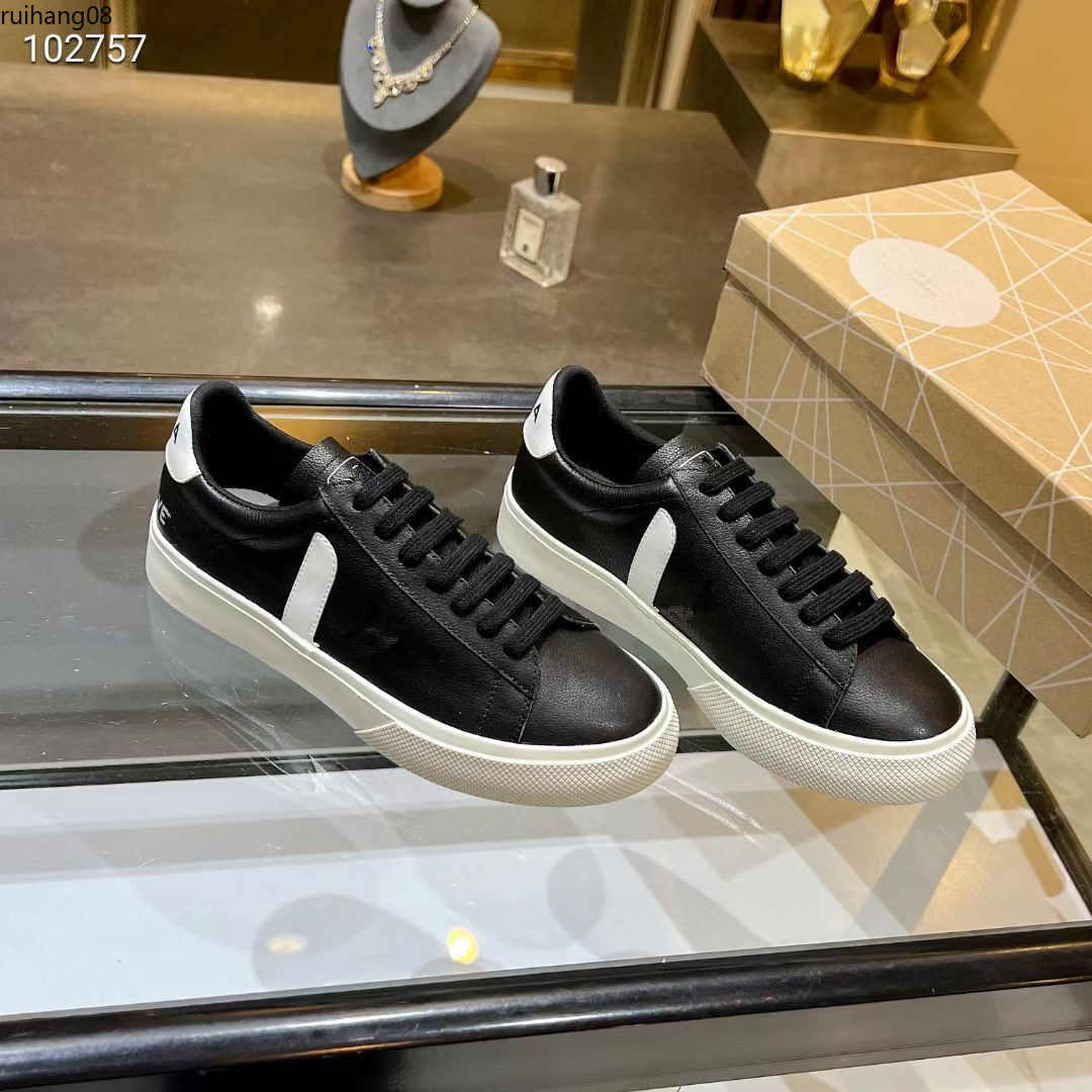 

New Mens Veja V-10 Leather Extra Sneakers Women Esplar Calfskin Trainers Fashion White Low-top Chaussures Breathable Running Shoes Mkjk00007asdaws