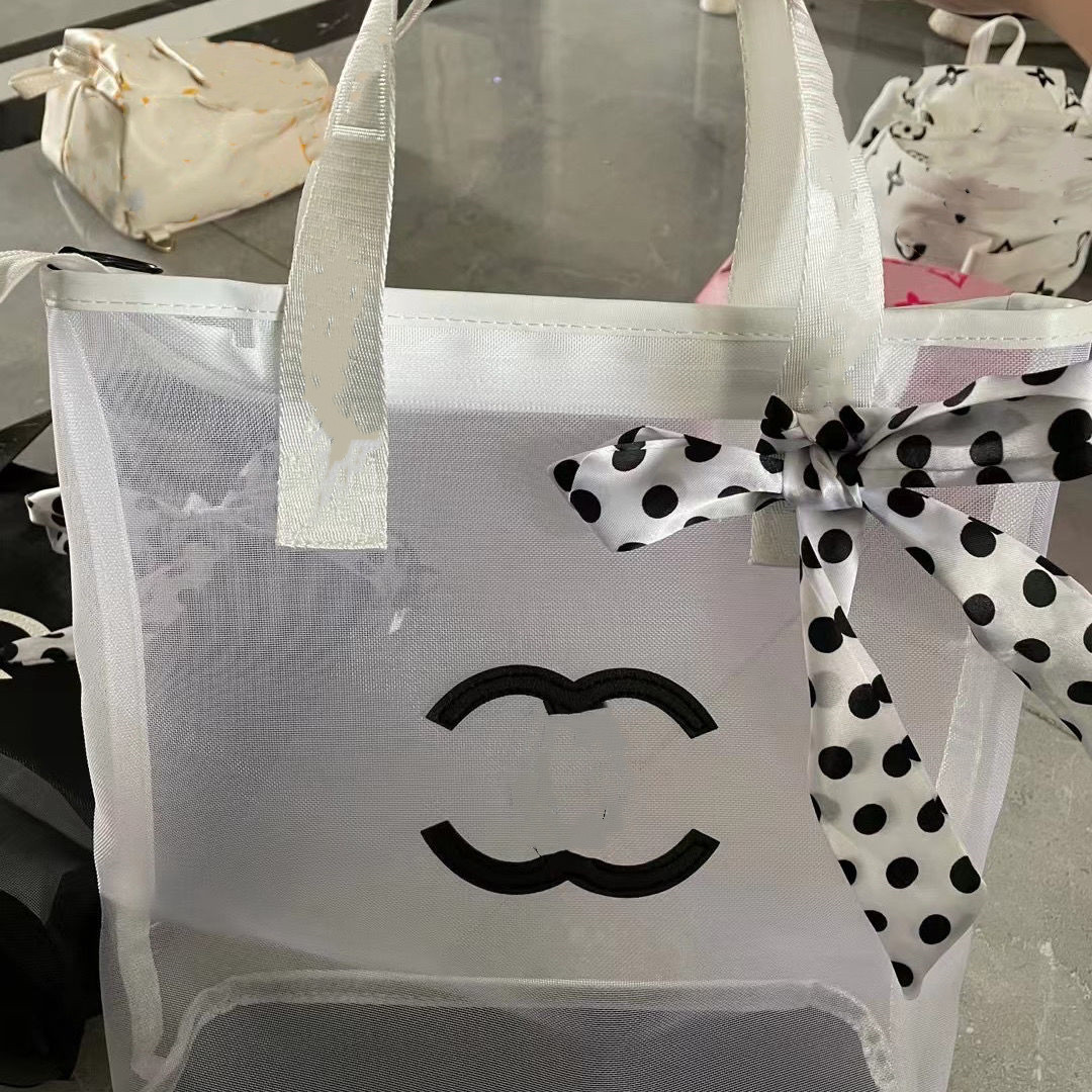 

Women Handbag Tote Bags Shopping Bag Shoulder Crossbody Purse Fashion Summer simple large mesh women's bag silk scarf Designer, Customize