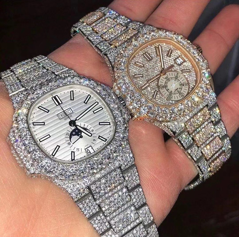 

mens luxury watches automatic moissanite iced watch for men movement womens watch men's montre homme diamond watchs wristwatches montres de luxe l62, Screwdriver 1.2mm [one]