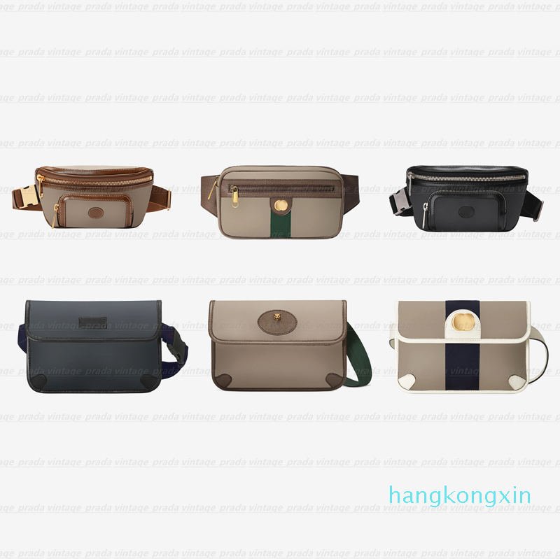Luxurys Designers Ophidia poitrine rétro fanny pack sacs de taille sac à bandoulière fourre-tout cartes hangbag pièces de monnaie bum hommes port