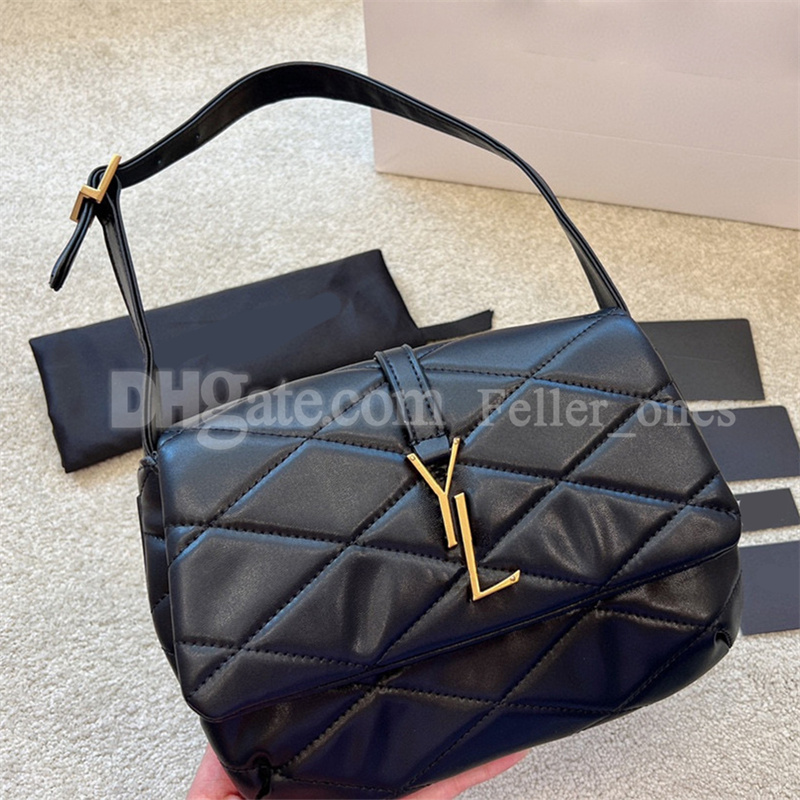 

5A Hobo Genuine Leather Shoulder Bags for Women Fashion LE57 Chest Pack Lady Tote Chains Alligator Leather Handbags Purse Crossbody Wholesale With Box