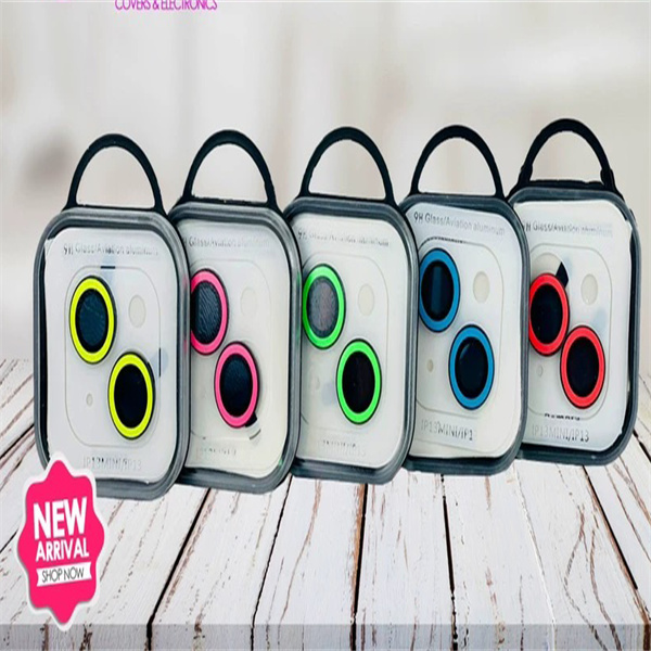 

Luminous Lens Protector For 14 13 13 Pro Camera Ring Protective Film Back Decoration For 13mini 13promax 12 11 with retail package