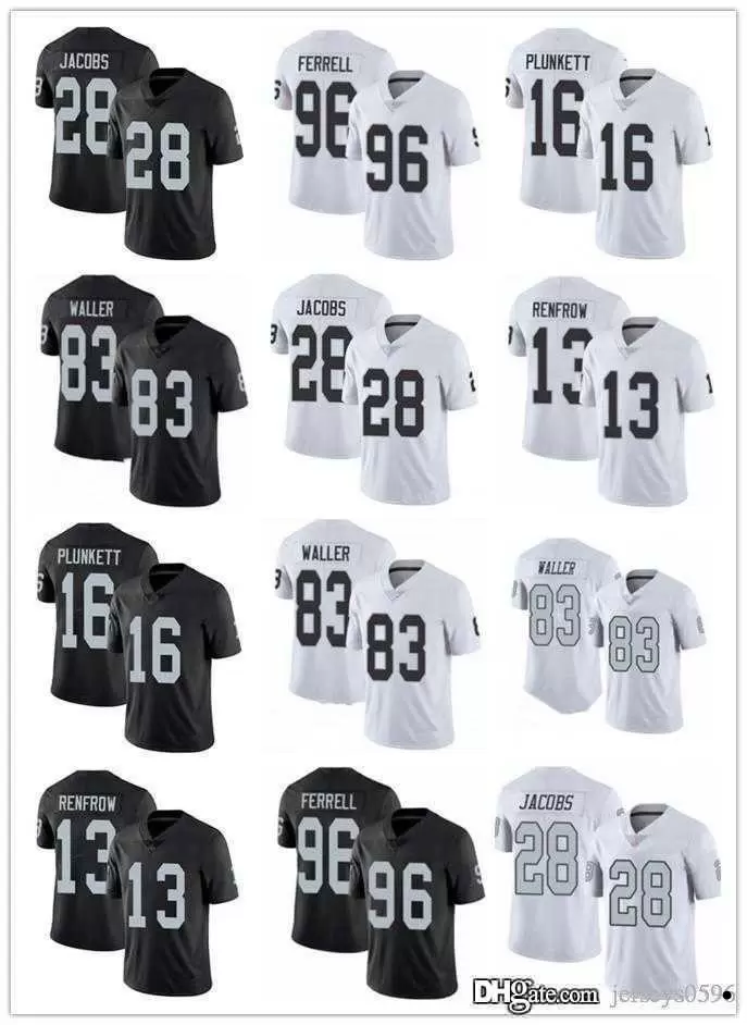 

17 Davante Adams Men women youth Las Vegas''Raiders''Jersey 83 Darren Waller 28 Josh Jacobs 55 Chandler Jones 13 Hunter Renfrow Football Jer, Color